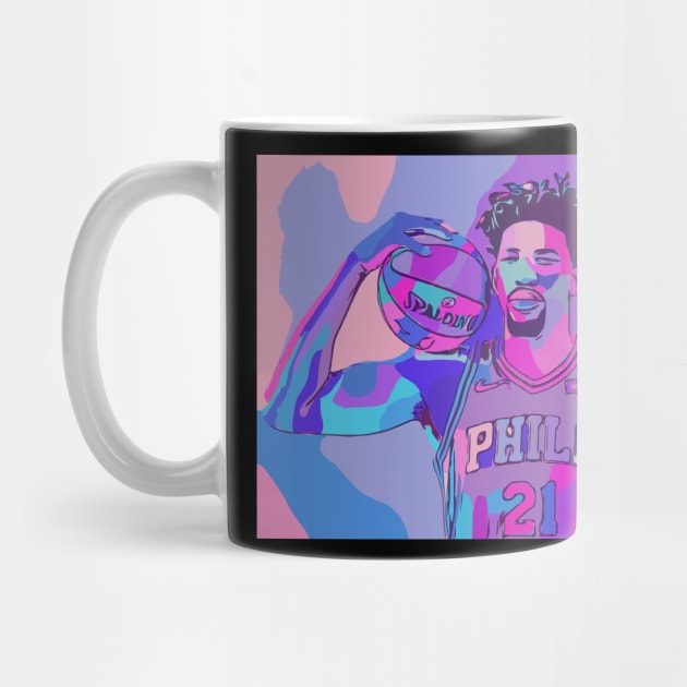 Trippy Embiid by lilyvtattoos